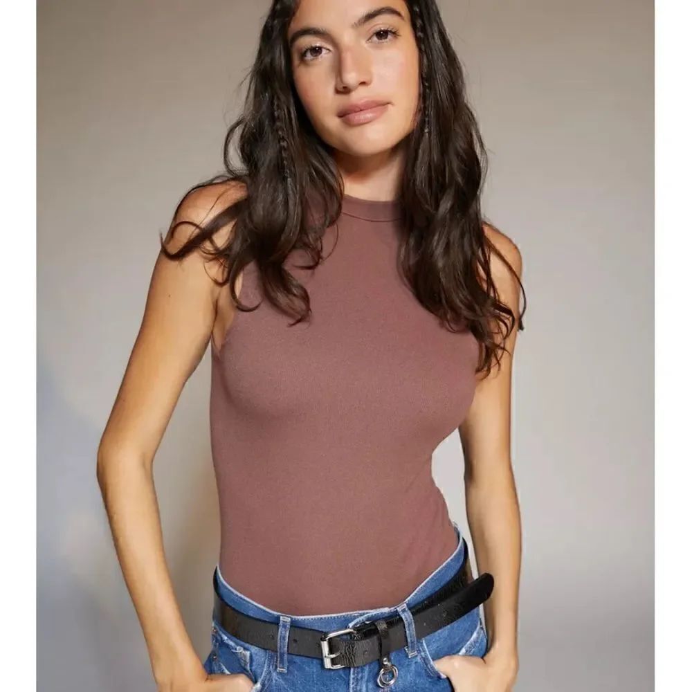 Out From Under Seamless Open-Back Bodysuit